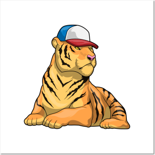 Tiger Cap Posters and Art